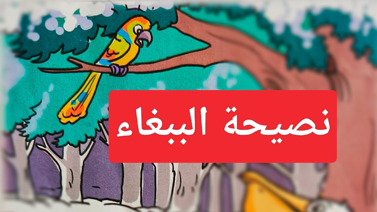 حكاية نصيحة الببغاء#المستوى_الثالث_ابتدائي