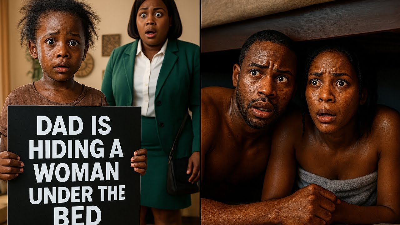 Little girl exposed cheating husband, what happened next shocked everyone #africanfolktales #folk