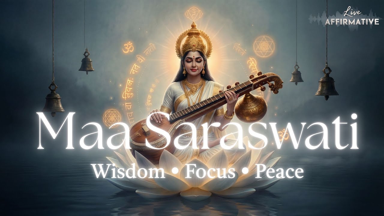 Clear The Mind | 9-Minute Saraswati Meditation for Students & Creatives