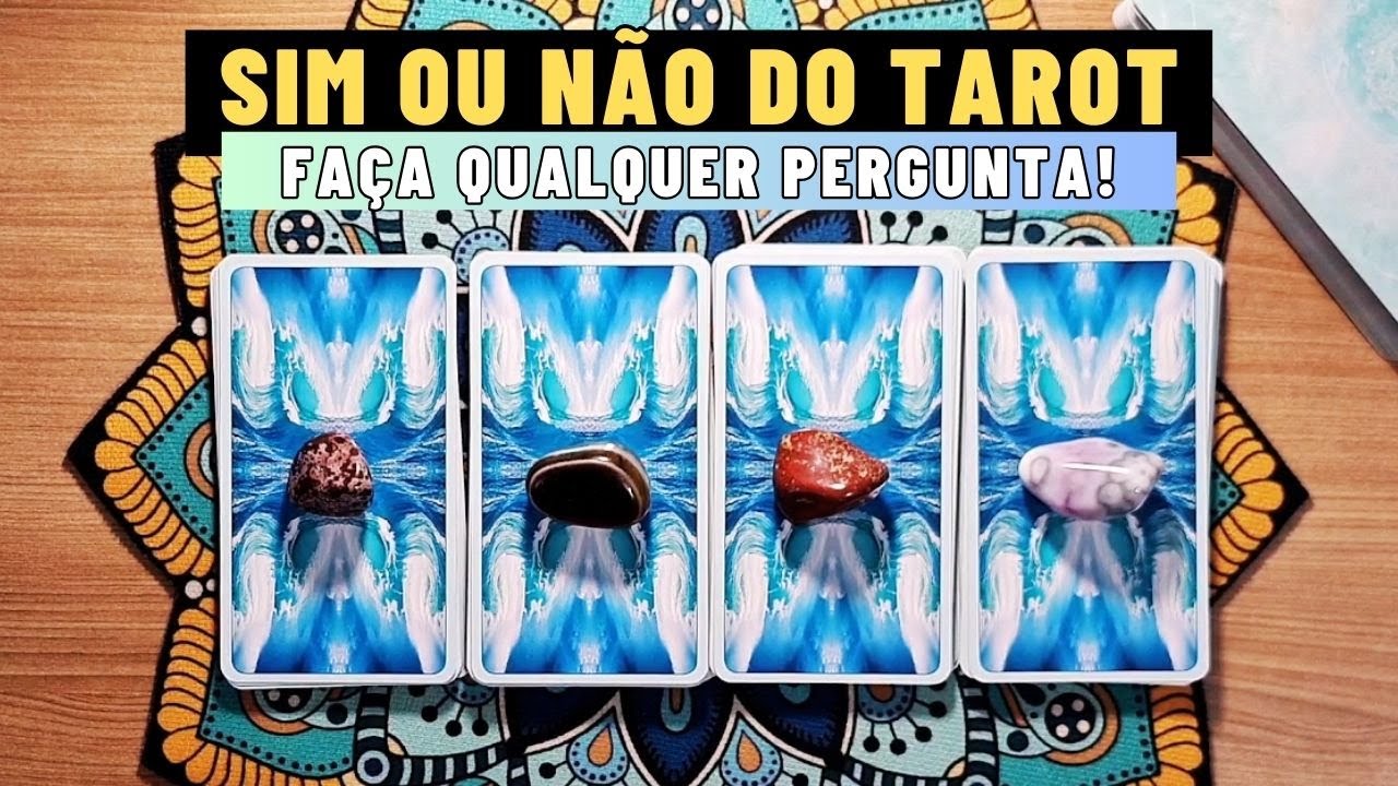 SIM OU NÃO DO TAROT + Conselho | Faça qualquer Pergunta! | Tarot Responde