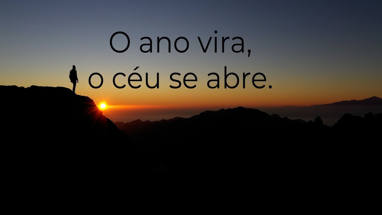 O ano vira, o céu se abre