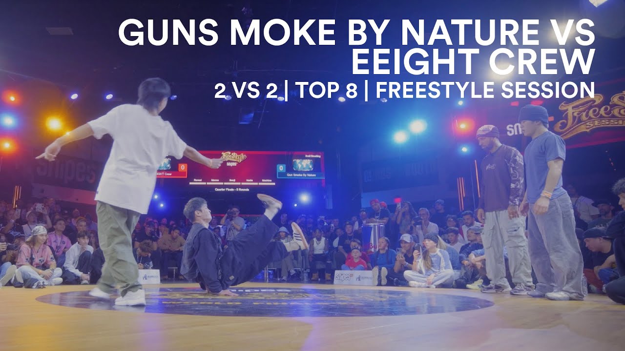 Eeight VS Gunsmoke By Nature | Breakin 2 VS 2 | Top 8 | Freestyle Session 2025