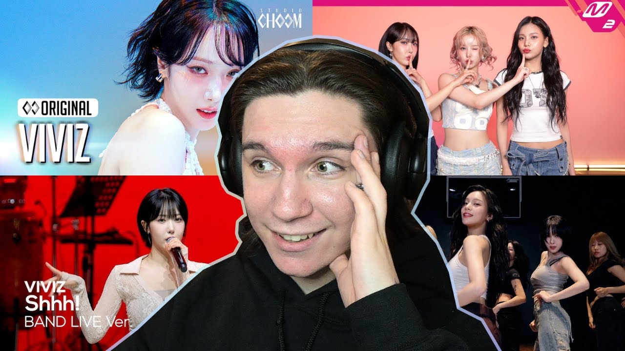 DANCER REACTS TO VIVIZ(비비지) | 'Shhh!' Dance Practice (Moving ver.), Studio Choom, Relay Dance & More