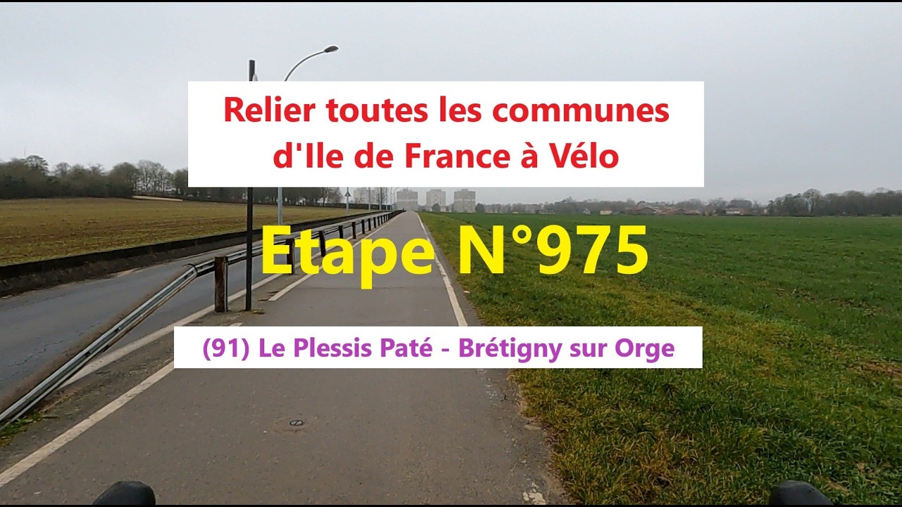 #0975 - 91 - Le Plessis Paté - Brétigny sur Orge - 2.1 km (4081 km)
