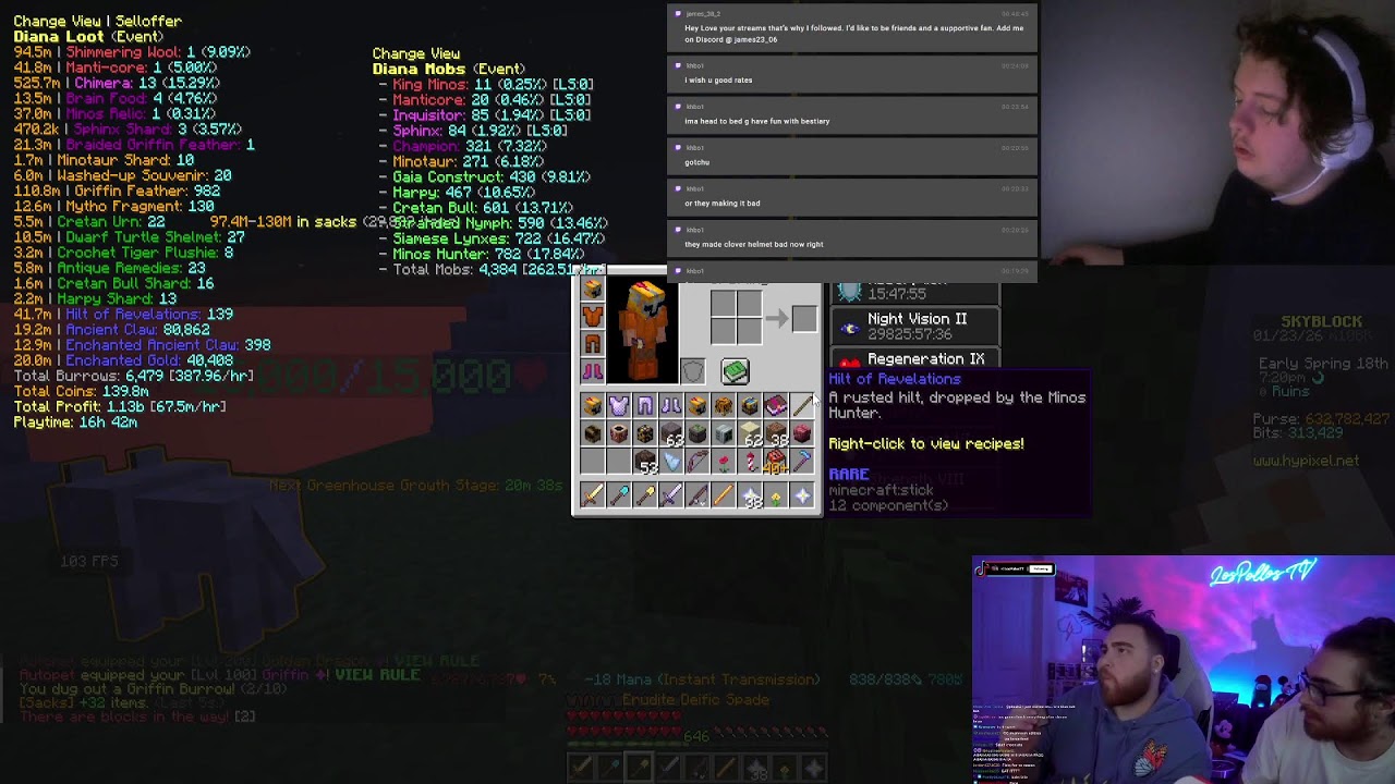 ROAD TO 1B NETWORTH (Hypixel Skyblock Ironman) Day 41/365