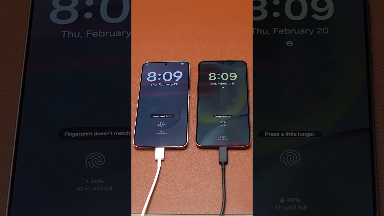 Galaxy S25 Plus vs S24 Plus Ultrasonic Fingerprint Sensor Test