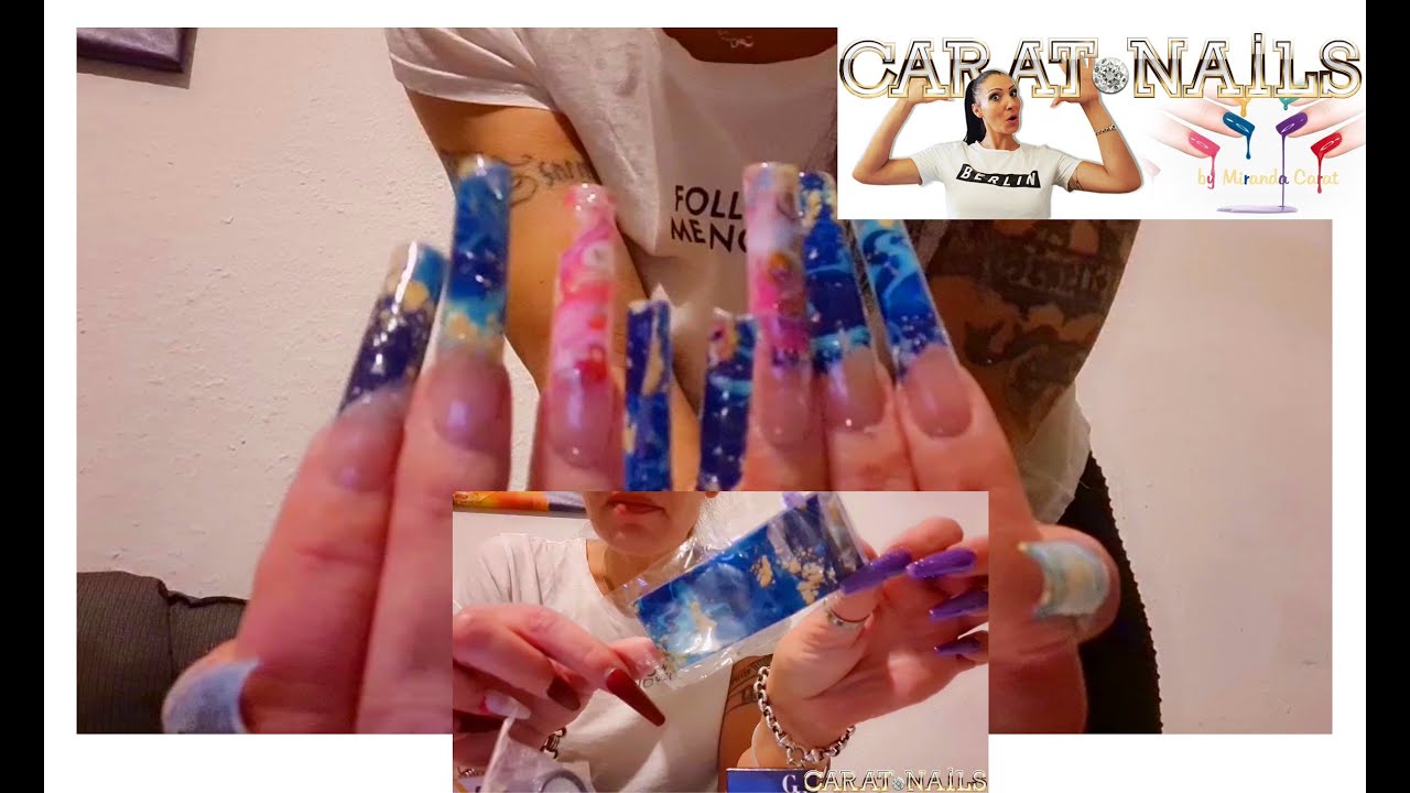 Born Pretty Produkte + Folien und Nageldesign mit Click it Tips | Carat Nails