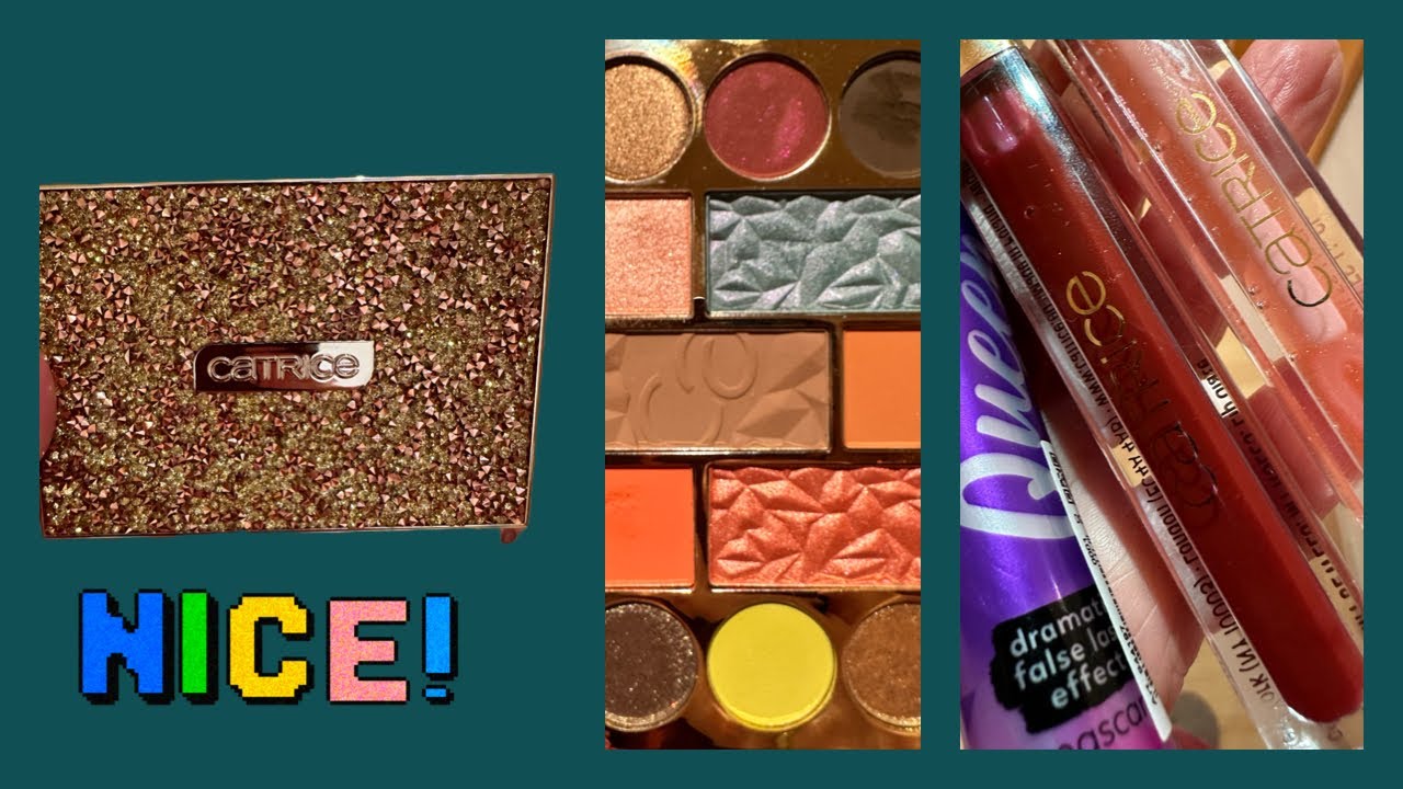 Catrice "MY JEWELS, MY RULES" Lidschatten-Palette wird getestet! Und noch mehr Produkte💜👀😍💋