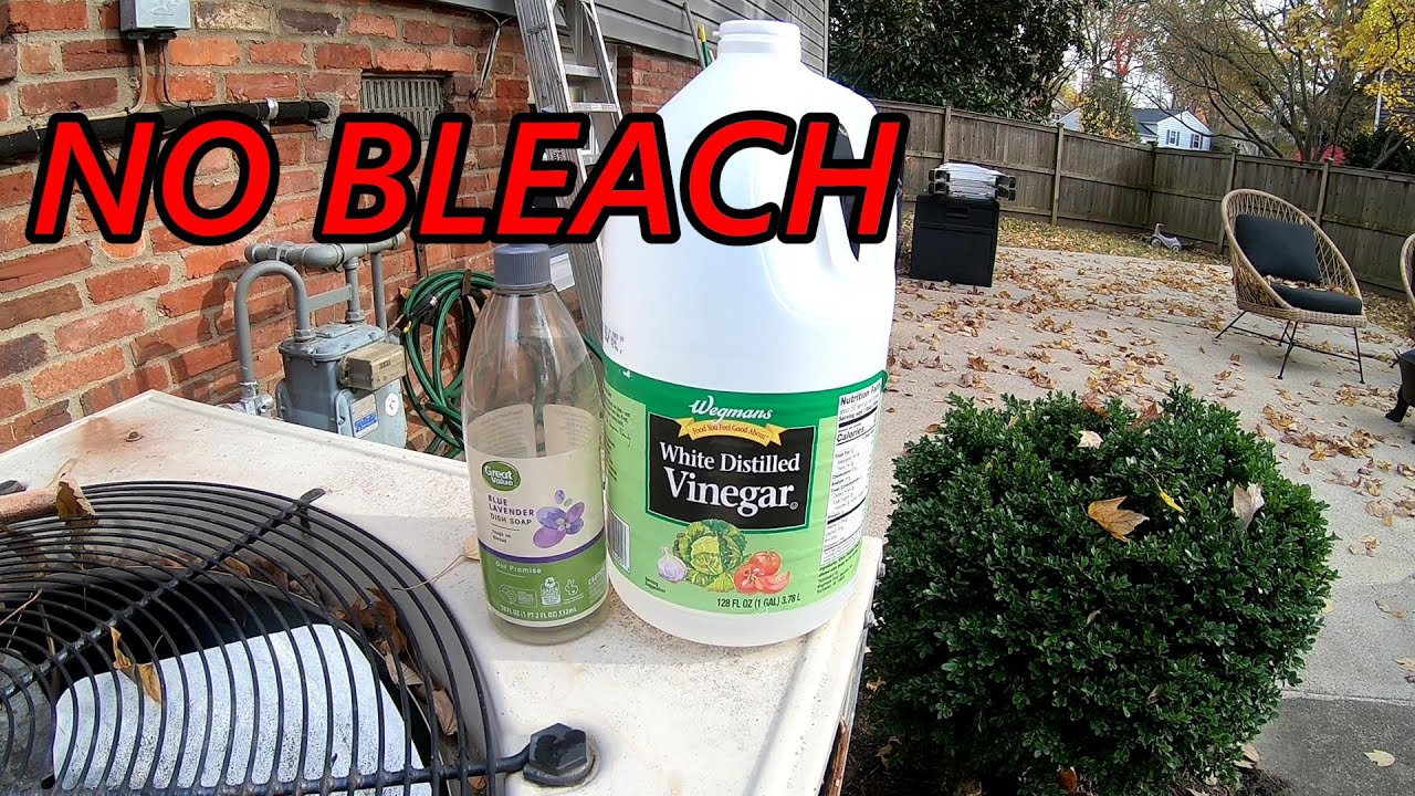 How to Clean Concrete with Vinegar