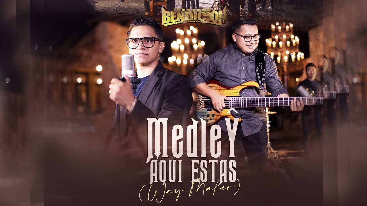 Orquesta Bendicion = Aqui Estas (way maker) Video Oficial