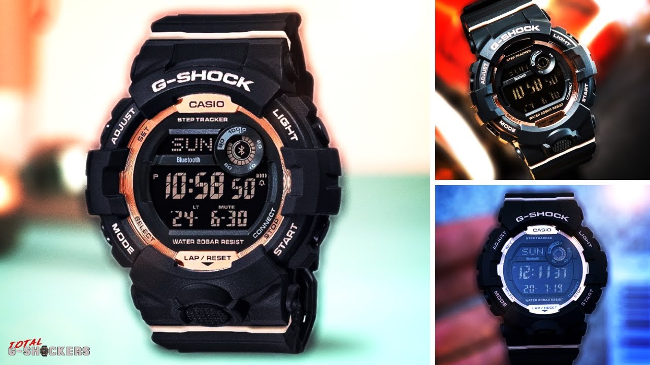 Casio G-Shock G-SQUAD Digital Step Tracker GMDB800-1A