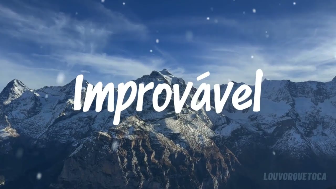 IMPROV&Aacute;VEL | LOUVORQUETOCA | TRAP GOSPEL 2025.
