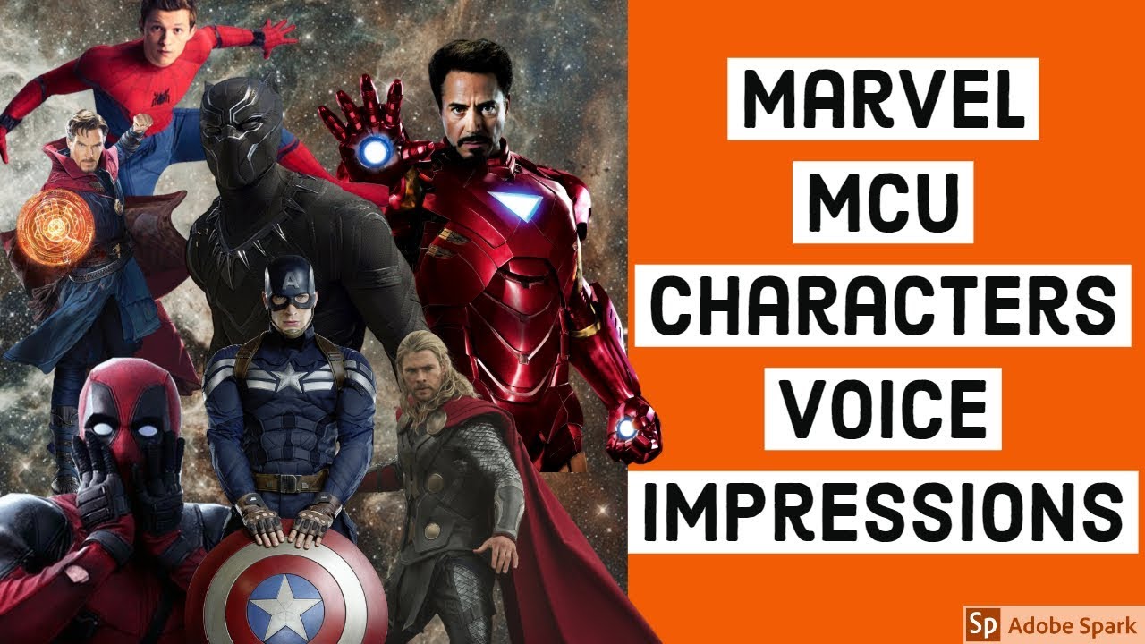 MARVEL MCU - CHARACTERS VOICE IMPRESSIONS || Scott Hill Voices