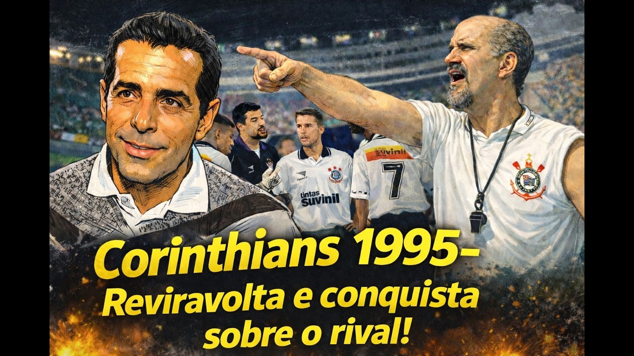 CORINTHIANS 1995: MARCELINHO,  TÍTULO E O FIM DO TRAUMA CONTRA O PALMEIRAS! |Memórias do Paulistão