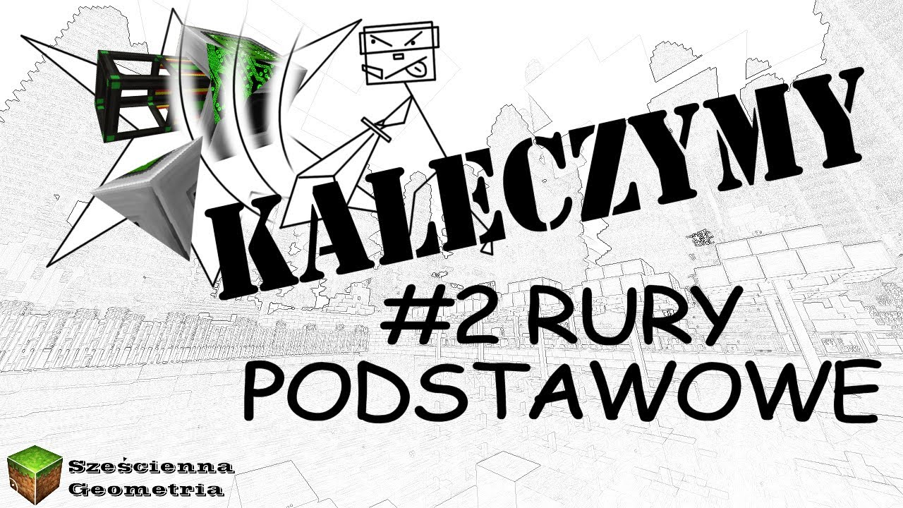 Kaleczymy Poradnik: Logistics Pipes #2 - Rury podstawowe
