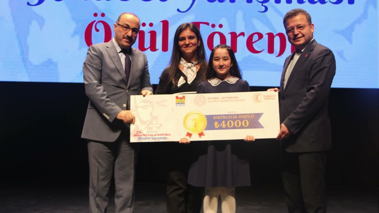 İLKOKUL ORTAOKUL VE LİSE HİTABET YARIŞMALARI FİNALLERİ VE ÖDÜL TÖRENİ