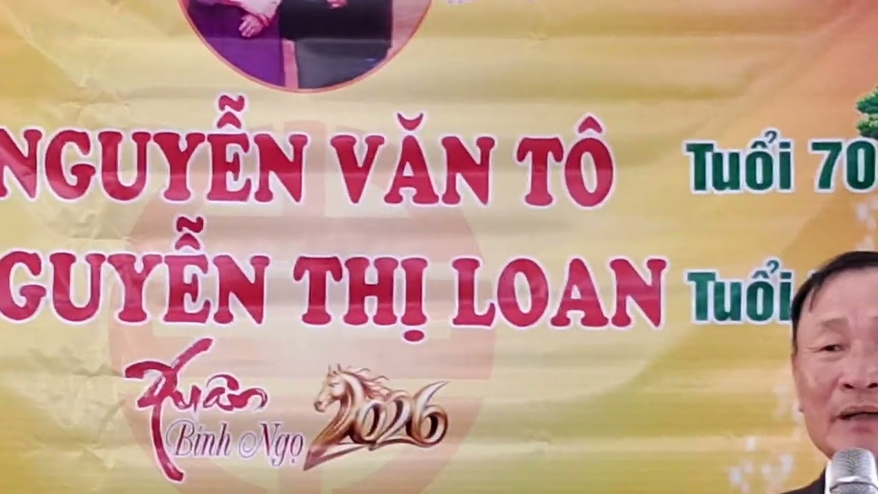 ĐẠI TIỆC MỪNG SONG THỌ CỤ NGUYỄN VĂN TÔ VÀ CỤ NGUYỄN THỊ LOAN