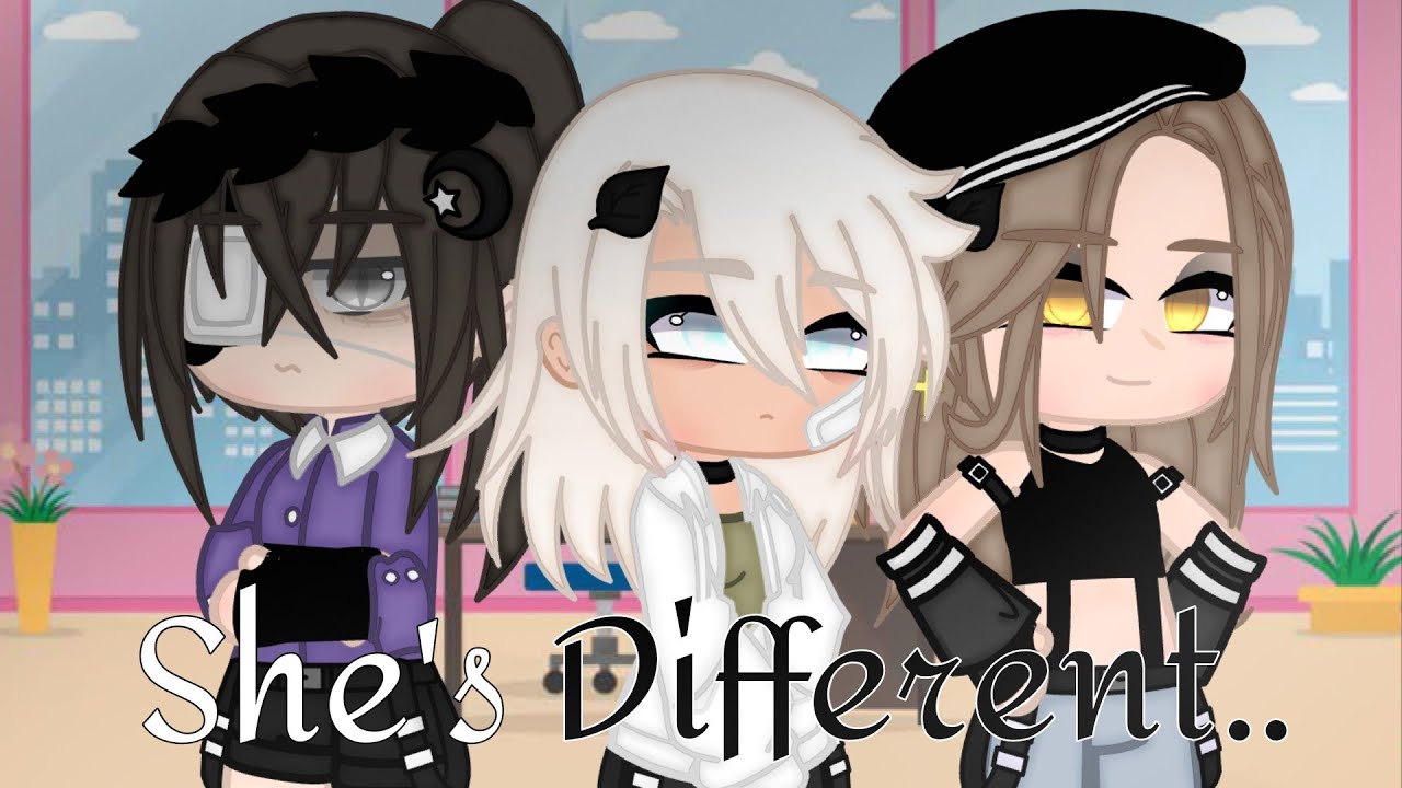 | She's Different.. | GCMM | Gacha Club | Lesbian Love Story | By: Not Malicə ♡ |