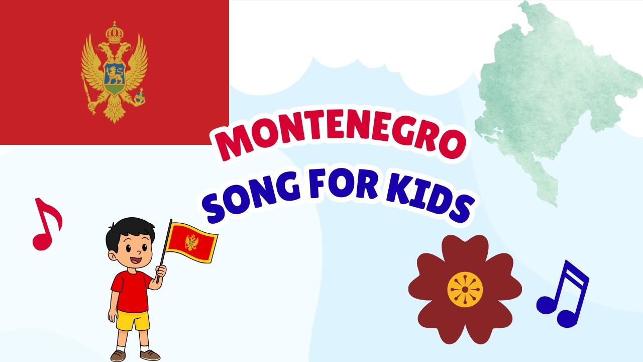 Montenegro Song for Kids | Learn About Montenegro | Europe Geography