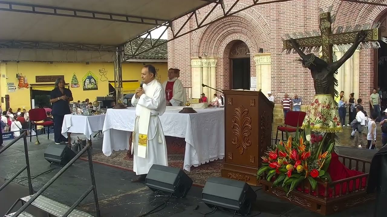 Eucaristía campal Domingo 01 de junio de 2025  -  12:00  m  Basílica Señor de los Milagros de Buga