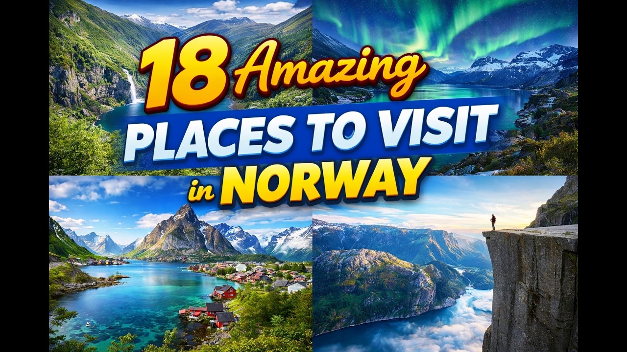 18 Amazing Tourist Places to Visit in Norway | Norway Travel Guide | Must-See Destinations in Norway