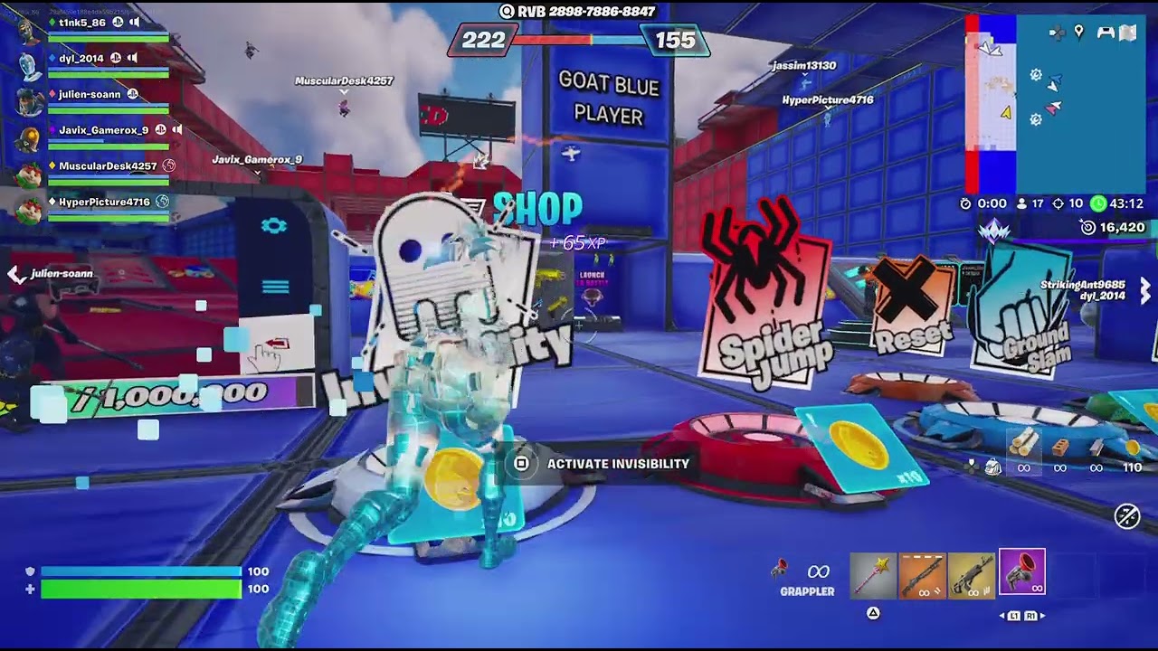 (FIRST TIME) FORTNITE RVB