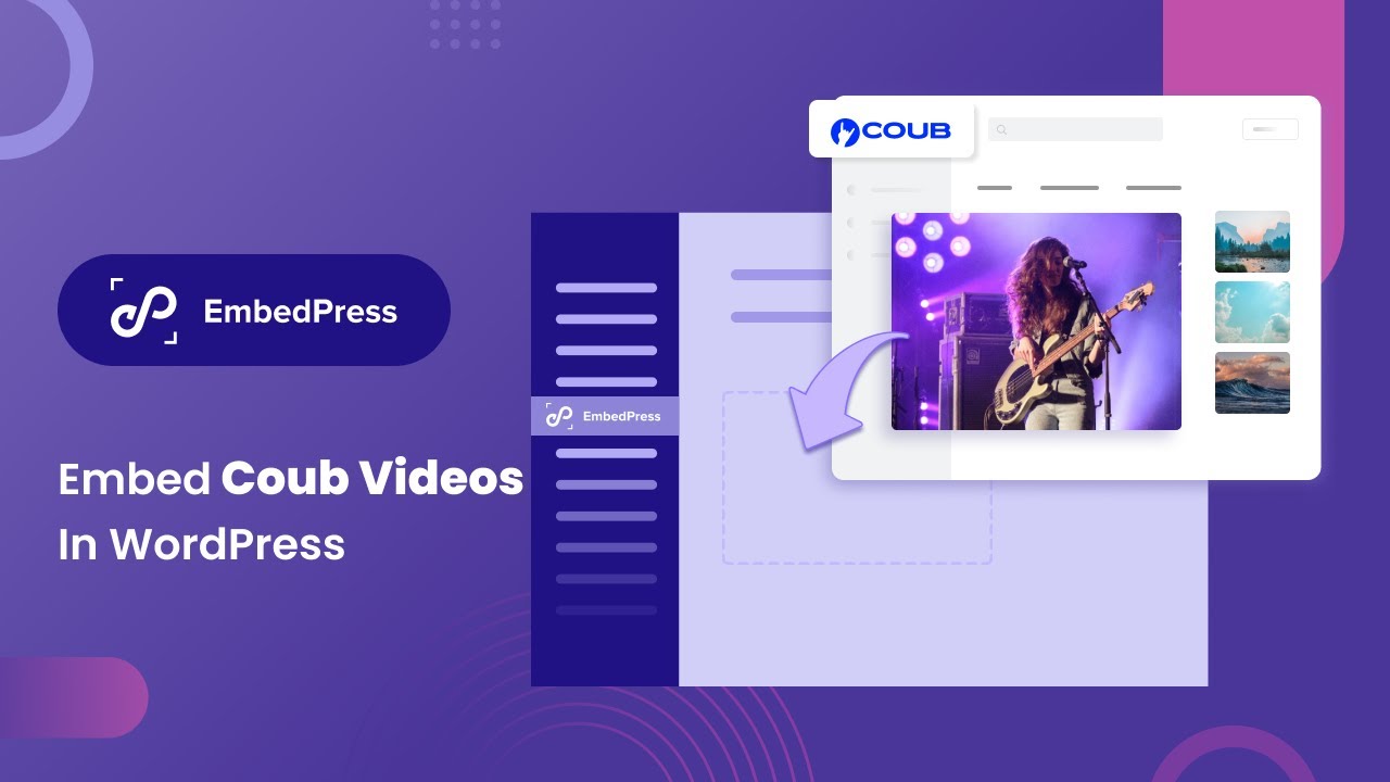 How To Embed Coub In WordPress With EmbedPress?