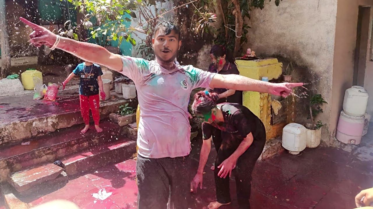 Holi vlog 😁