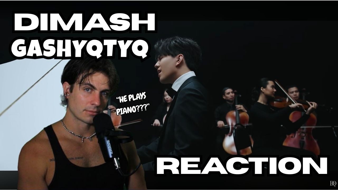 Dimash Kudaibergen - GASHYQTYQ REACTION by professional singer