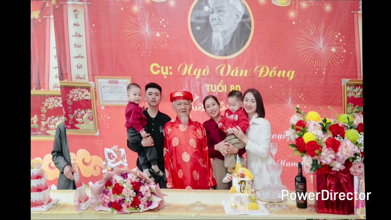 Chúc mừng cha ông cố thượng thọ
