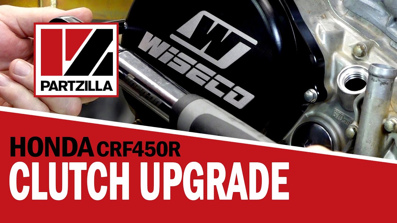 Замена и модернизация сцепления Honda CRF450 | Ремонт Honda CRF450-R 2005 г., часть 11 | Partzill...