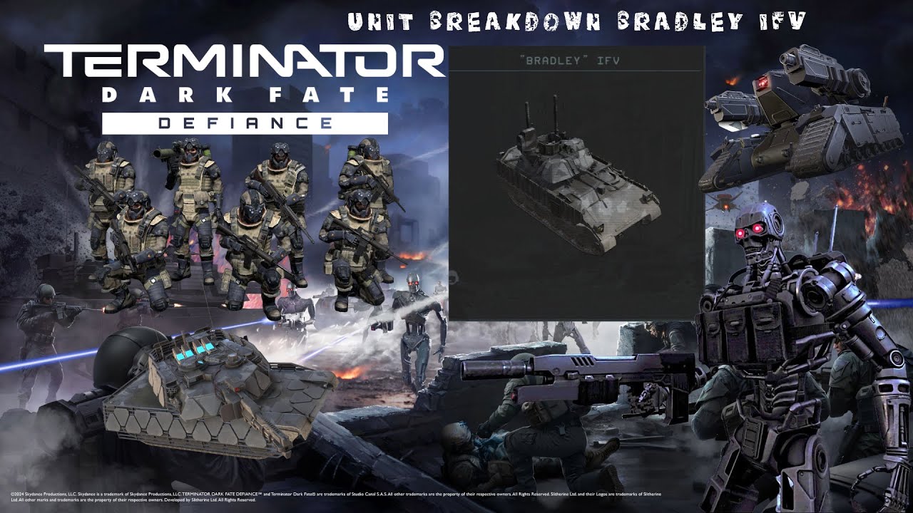 Терминатор: Тёмные судьбы - Разборка БМП Defiance Bradley