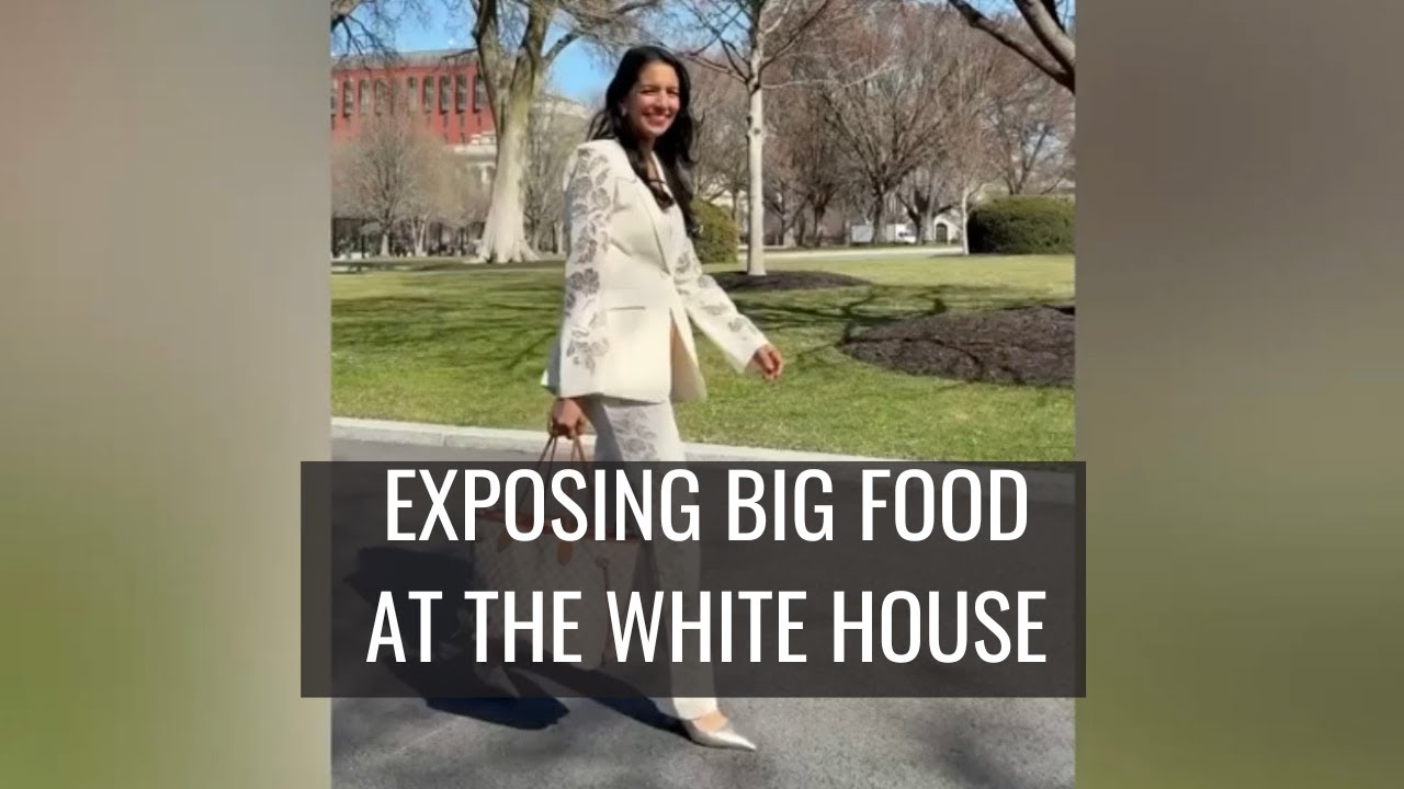 EXPOSING BIG FOOD AT THE WHITE HOUSE