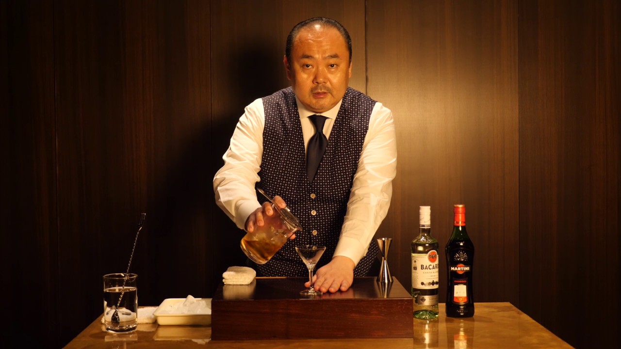 カクテル検定1級参考動画ステア