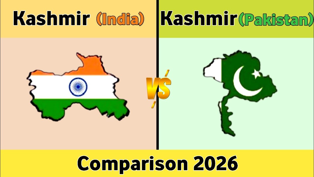 Kashmir India Vs Kashmir Pakistan | Comparison 2026