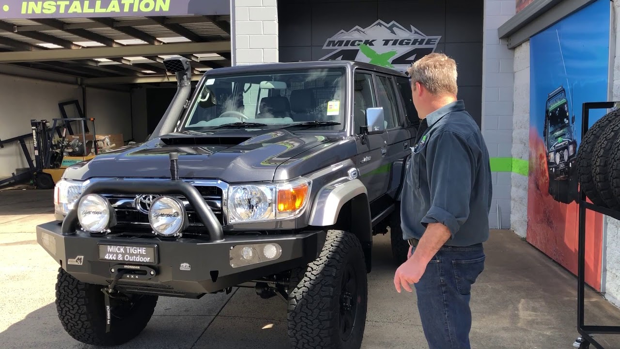 Toyota Landcruiser VDJ76 Fit out with Marks 4WD Portal Axles