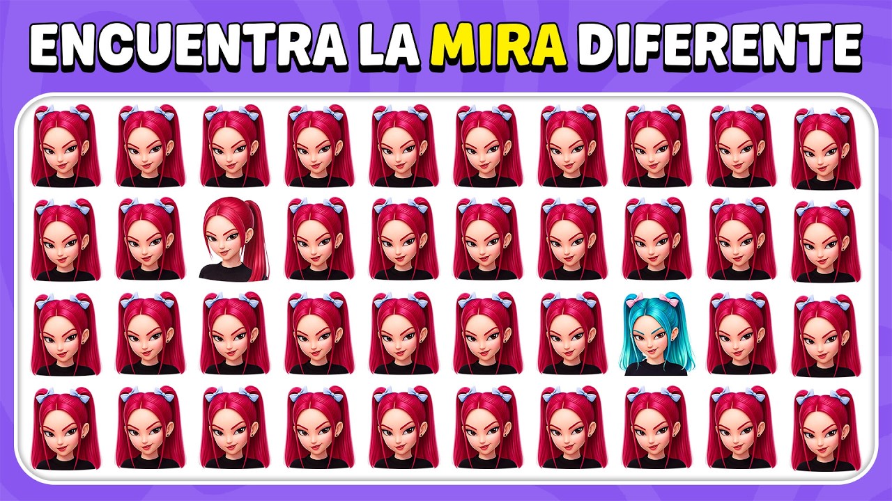 Encuentra el Emoji Diferente - Edición K-Pop Demon Hunters | Rumi, Jinu, Joey, Baby Saja 🎤