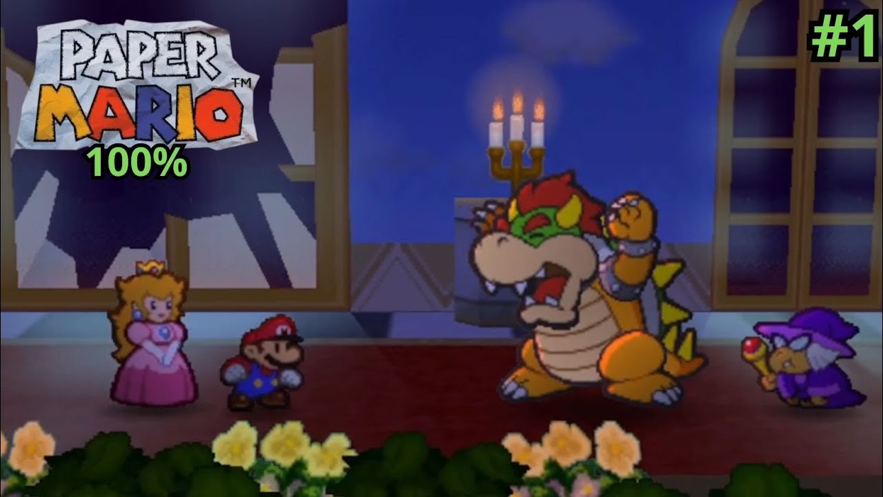 La búsqueda de las estrellas |Guía al 100% de Paper Mario 64