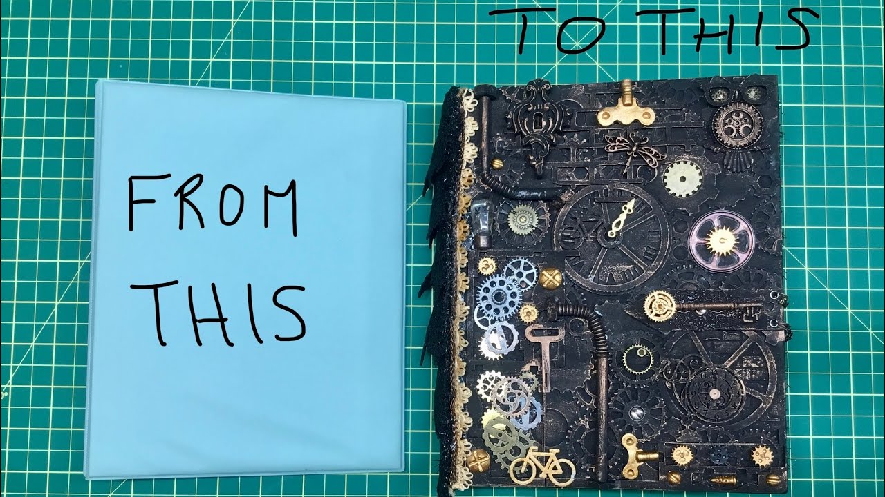 Altering A Dollar Tree Binder-Tutorial