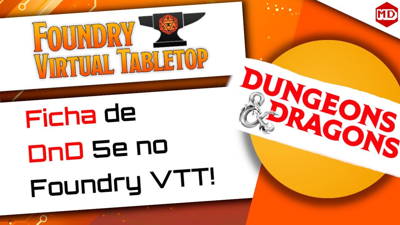 Como Usar a Ficha de Dungeons and Dragons 5e no Foundry VTT