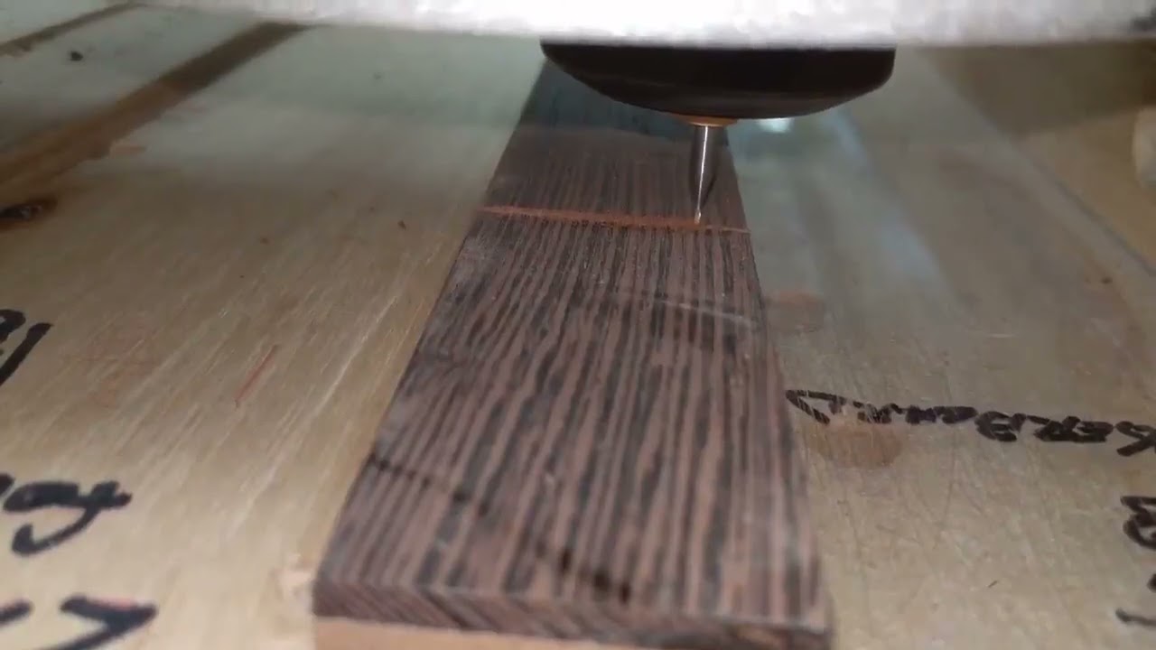 Cutting A Fret Slot With The CNC Router