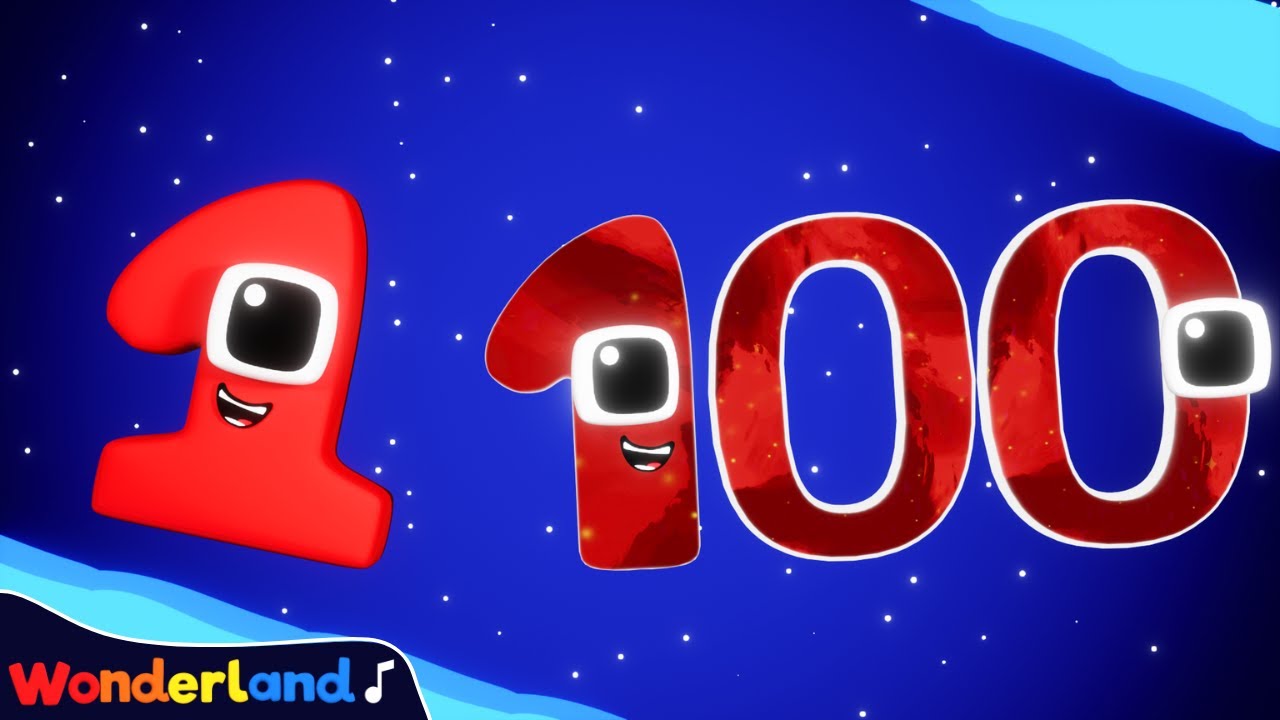 Wonderland Songs: Count 1 - 100 | Learn to Count | Kids Songs