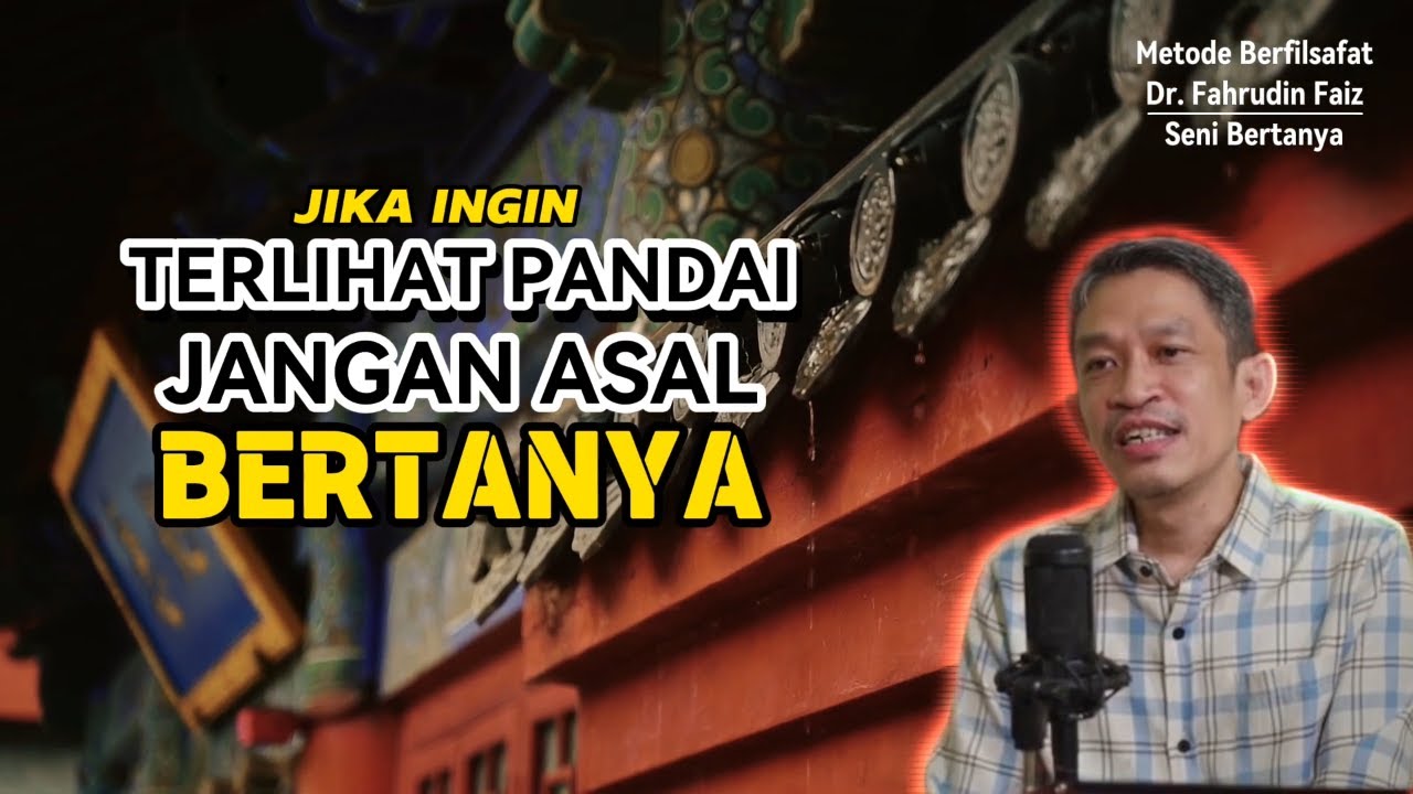 Inilah Kenapa Kita Harus Selalu Merasa Bodoh! Menyesal Baru Tau Motivasi Hidup Ini! Dr Fahrudin Faiz