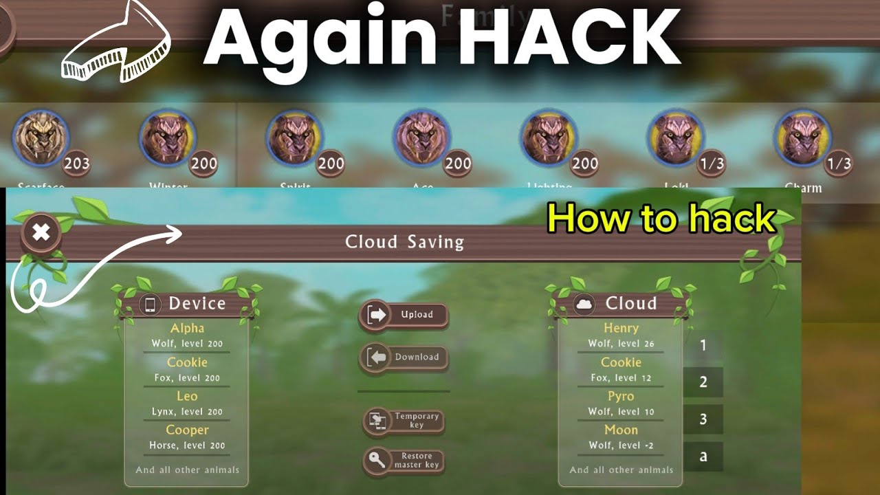 Wildcraft - How I got another account free | Max account - Free accounts 😊😊