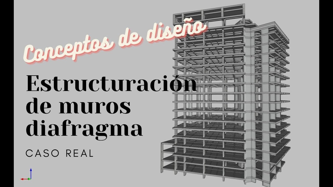 CONCEPTOS AVANZADOS DE ESTRUCTURACIÓN |  Muros a Cortante  | Parte 1