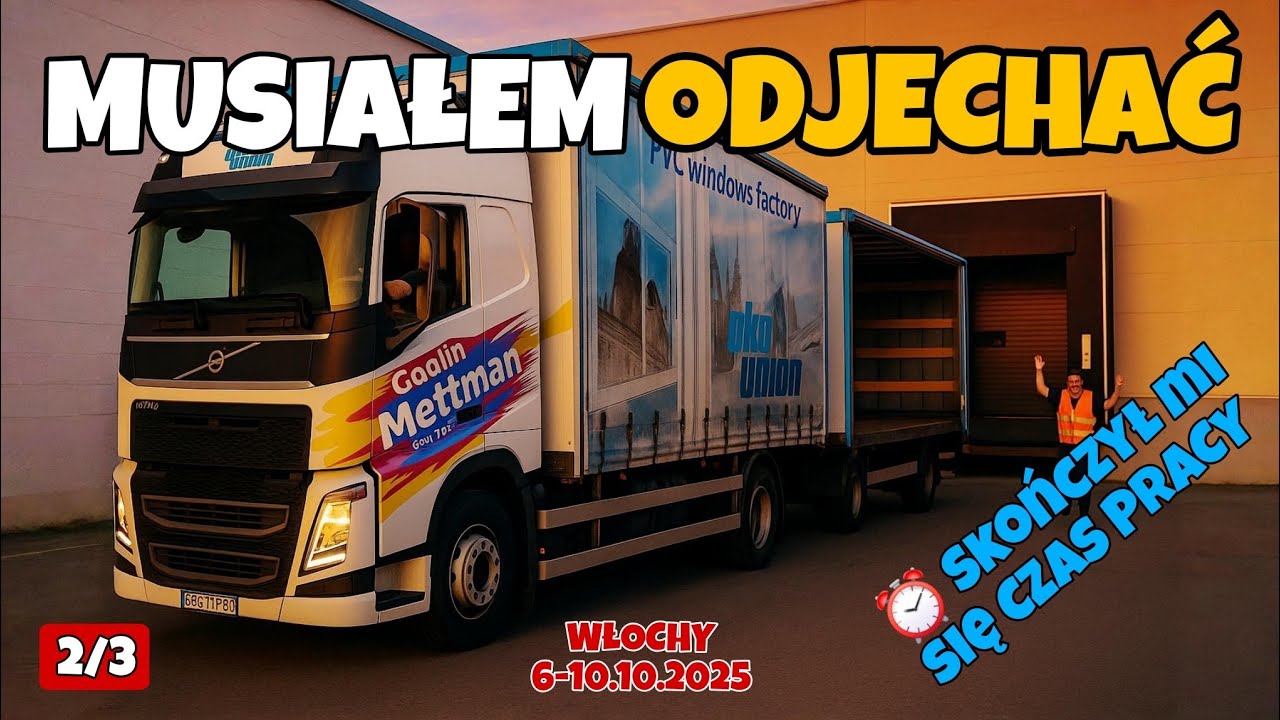 #101 🚛 W połowie załadunku... MUSIAŁEM ODJECHAĆ! Awantura pod firmą!