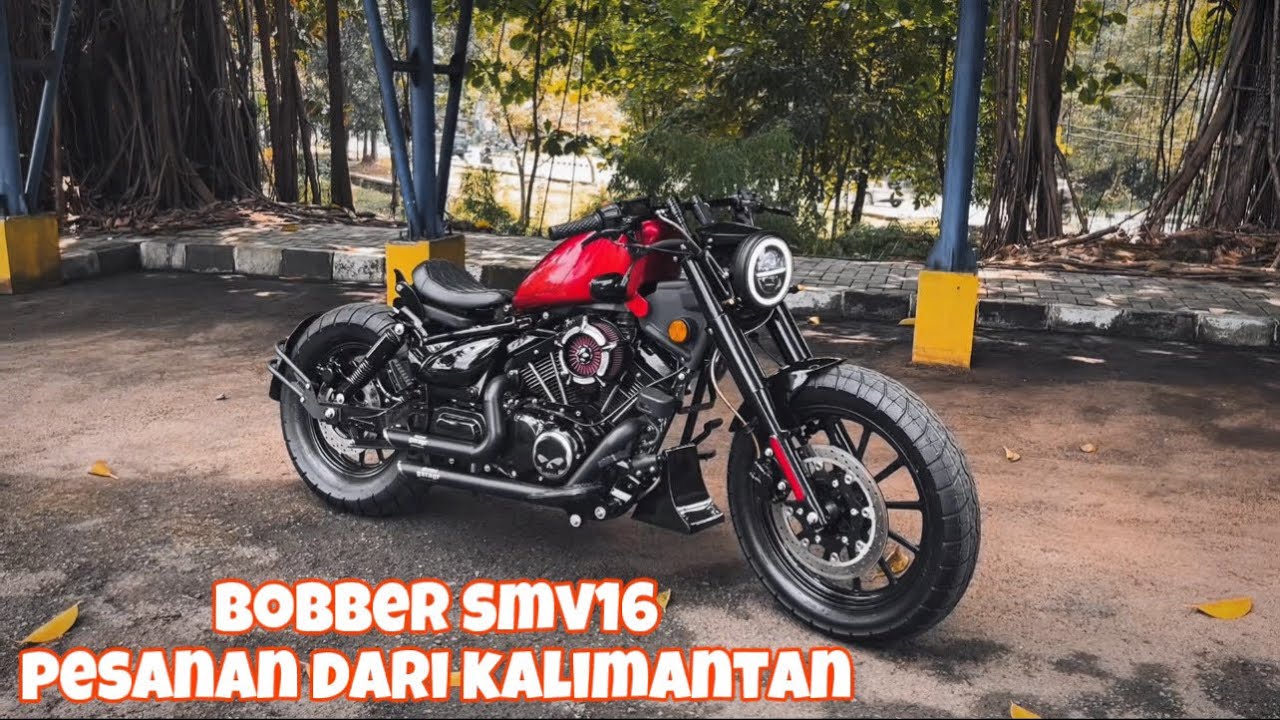 SMV16 CUSTOM || #suntetgarage || #motorcustom || #custombobber || #harleydavidson