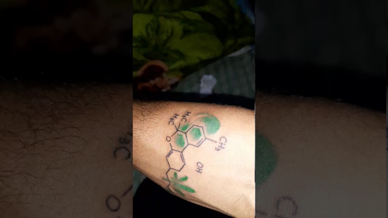 THC tatoo 🍁🔥