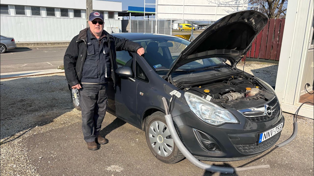 Opel corsa. EGR, turbó, részecskeszűrő, katalizátor tisztítás.