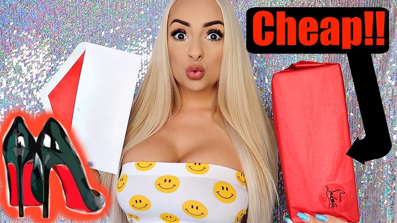 I BUY THE CHEAPEST THING ON CHRISTIAN LOUBOUTIN!!!!